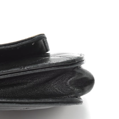 Chanel Lambskin Quilted Boy Wallet On Chain WOC Black 15 of 20