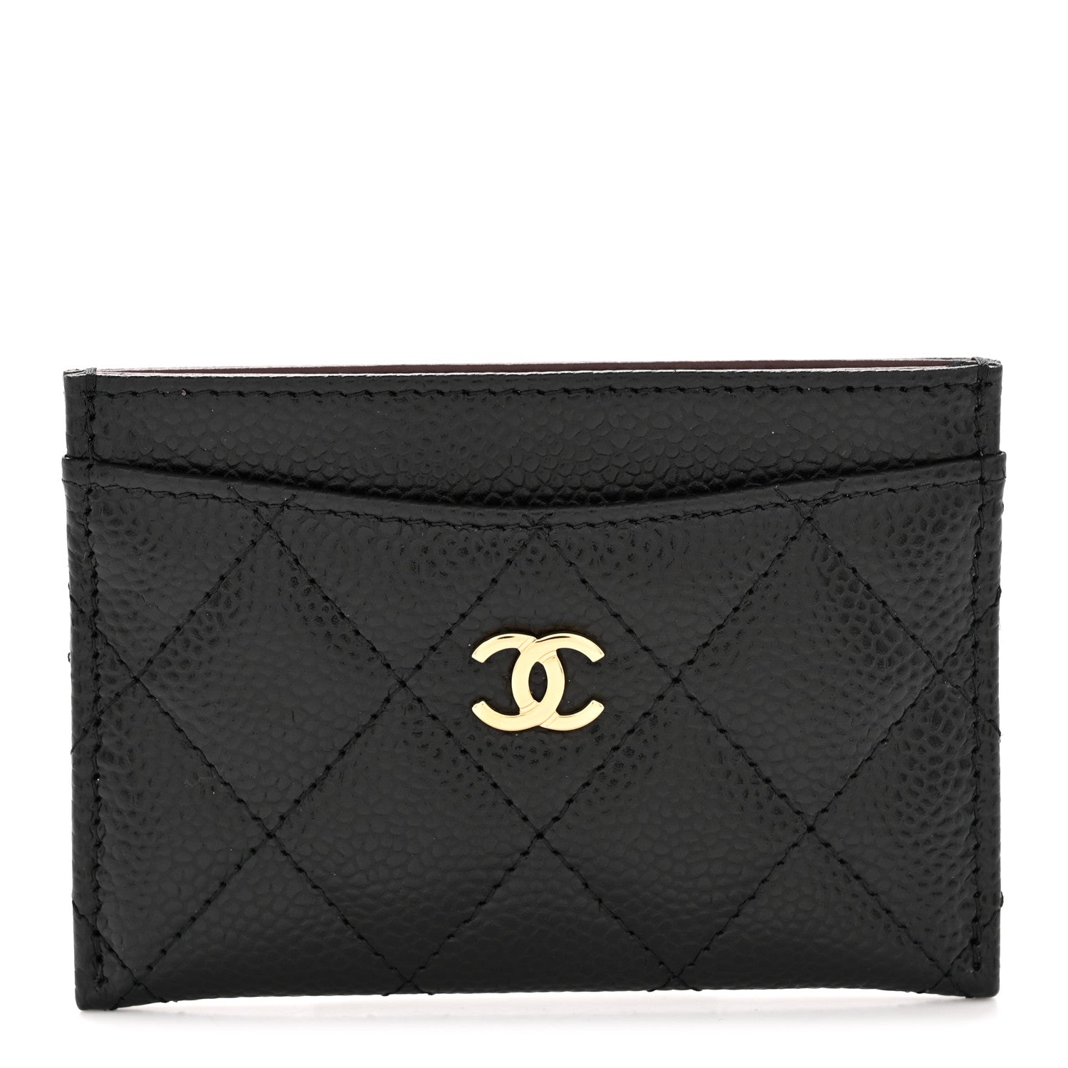 Chanel Caviar Quilted Card Holder Black 1 of 9