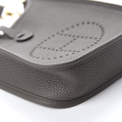 Hermes Taurillon Clemence Evelyne TPM Etain 5 of 10