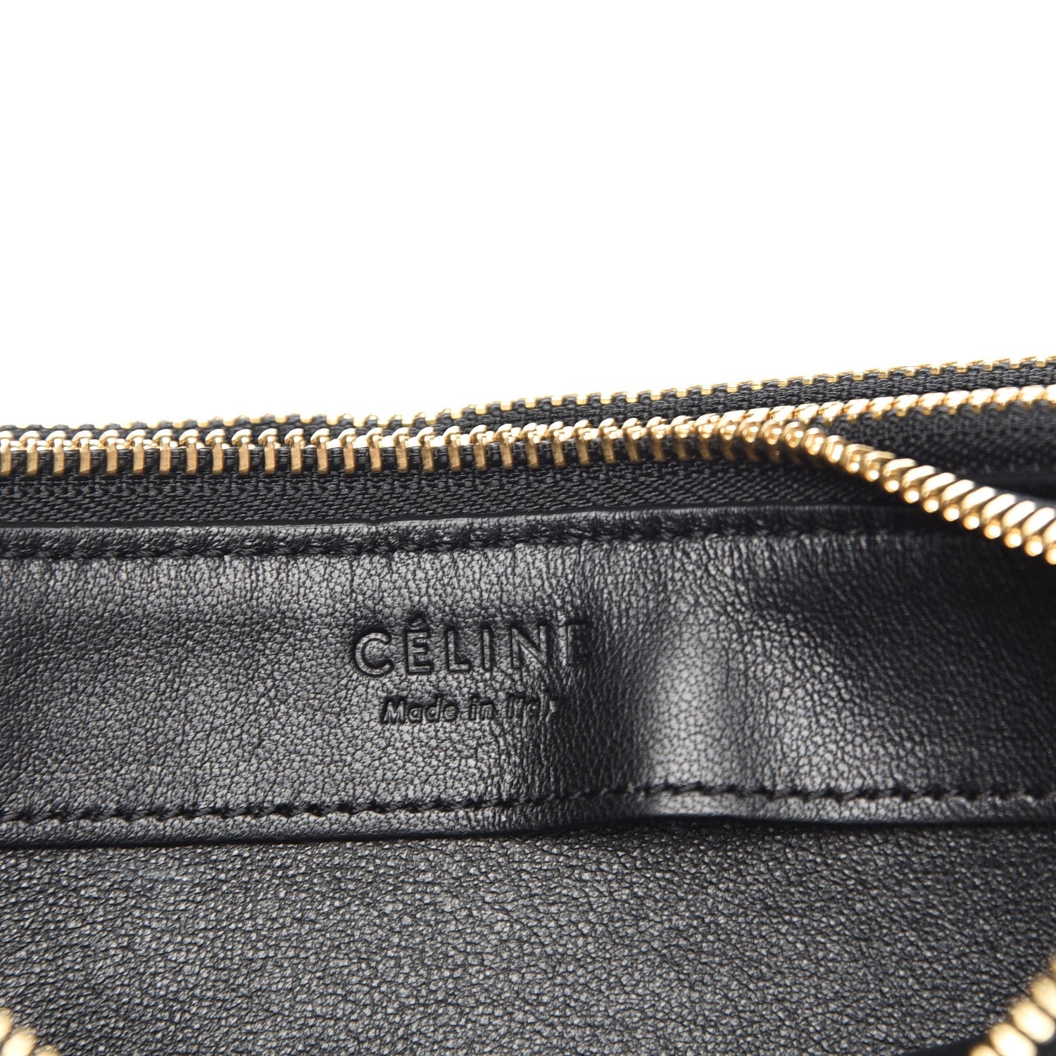 Celine Gingham Lambskin Small Trio Crossbody Bag Cobalt 6 of 7