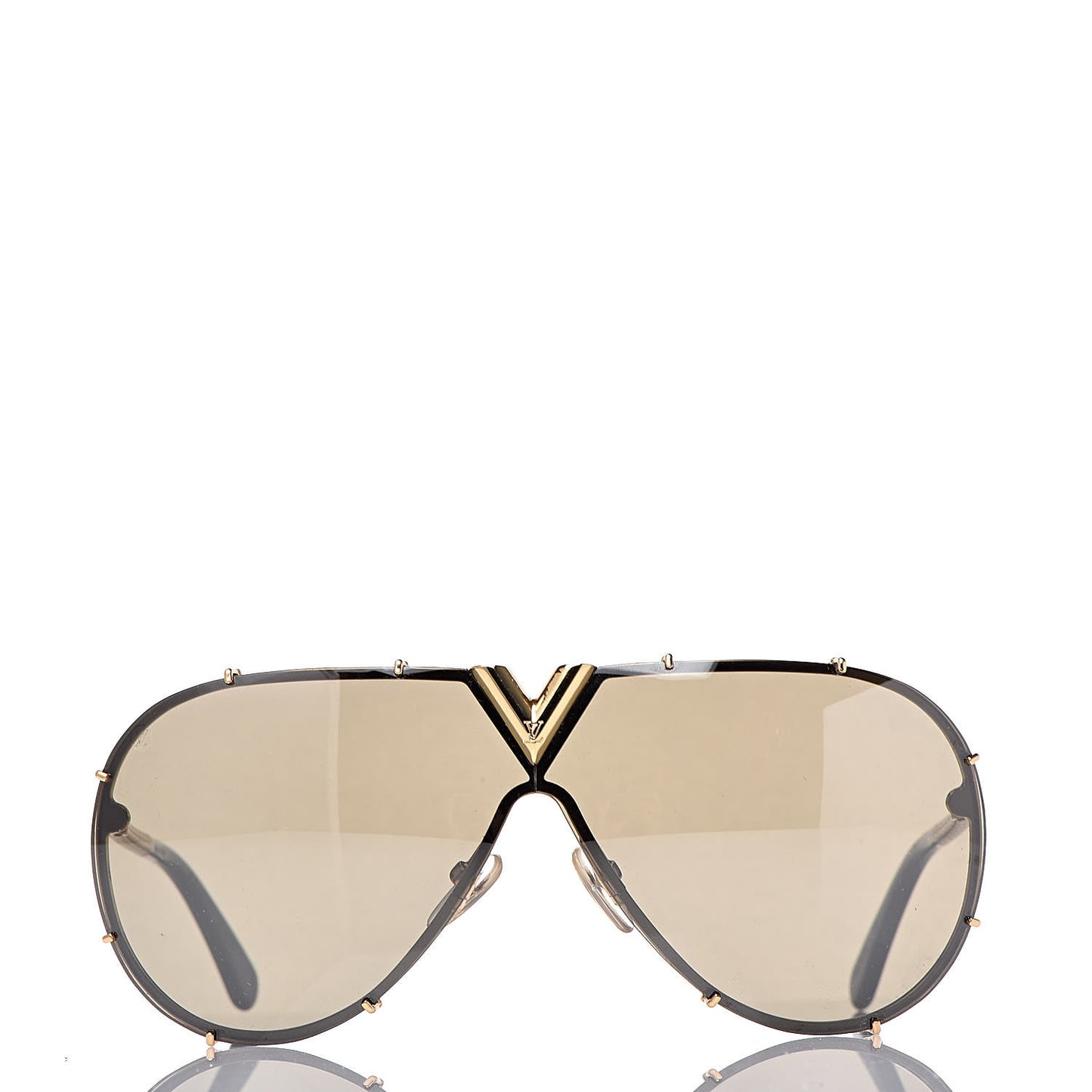 Metal LV Drive Sunglasses Z0897W Black Gold