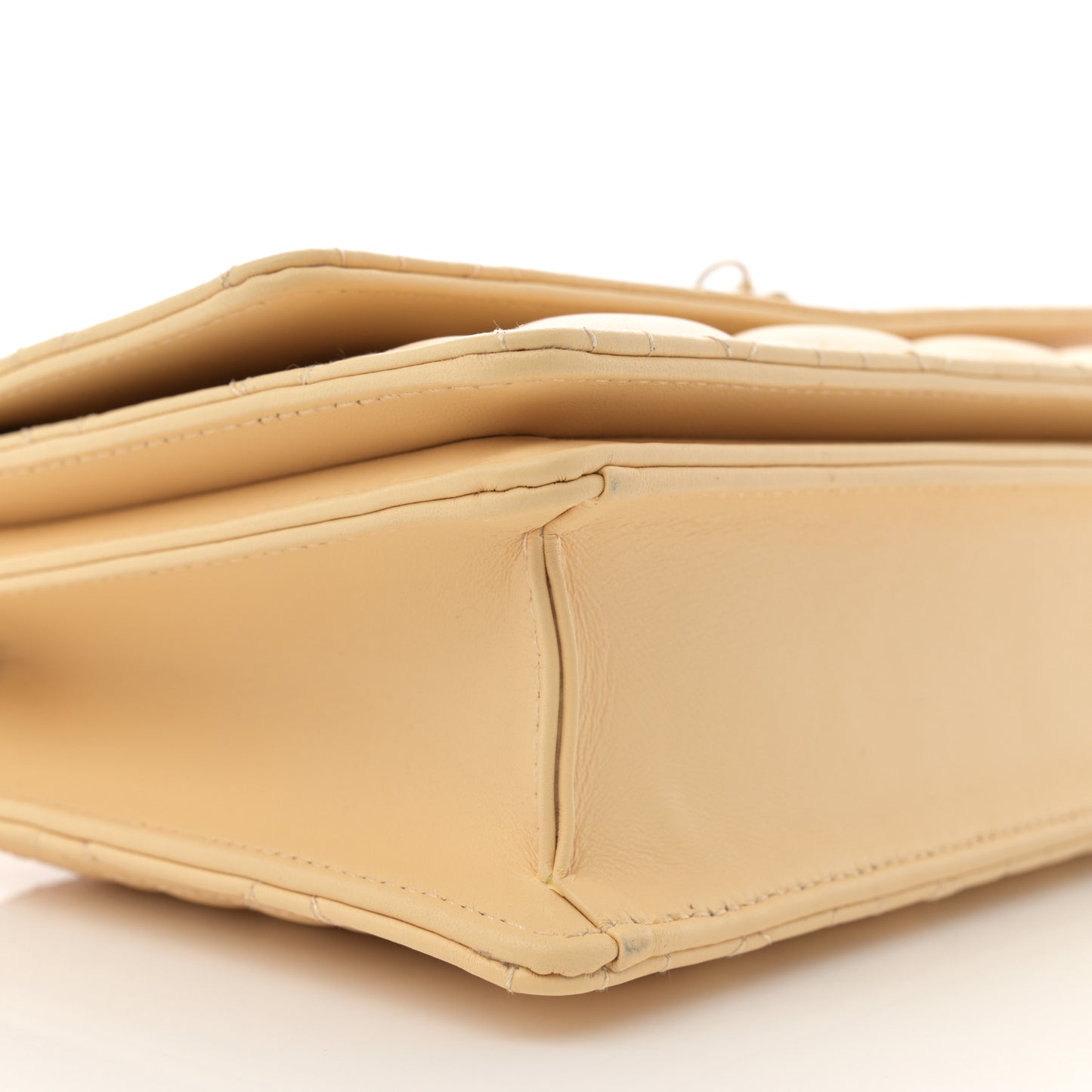 Lambskin Cannage My Dior Top Handle Bag Yellow