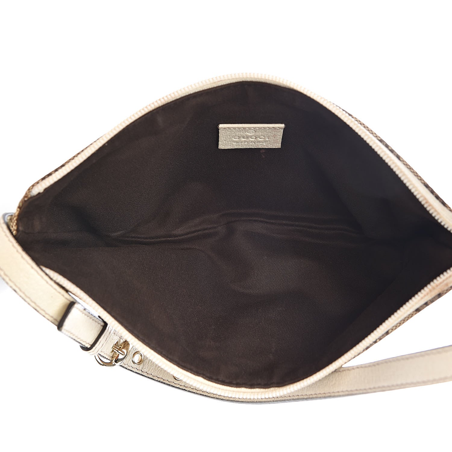 Gucci Monogram Pretty Boat Pochette White 5 of 16