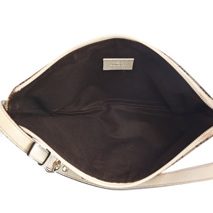 Gucci Monogram Pretty Boat Pochette White 5 of 16