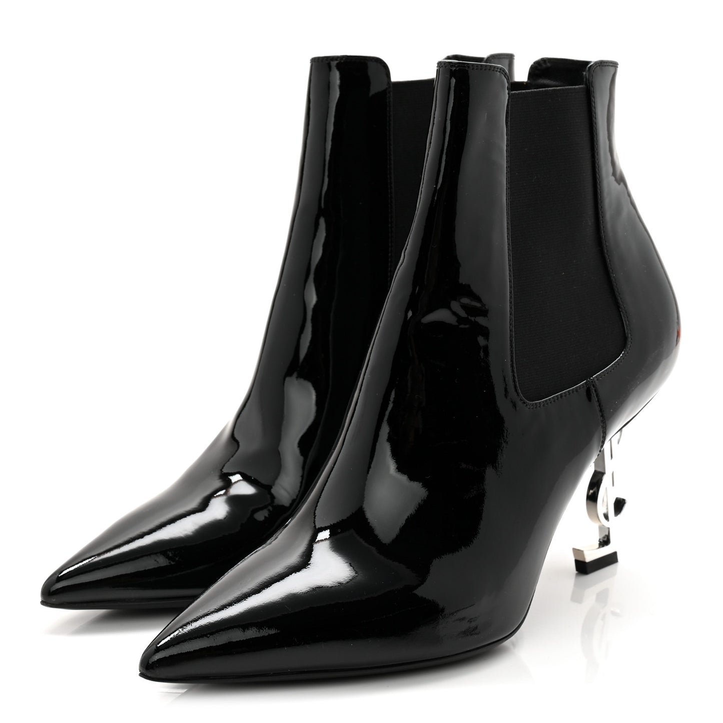 Patent Opyum Ankle Booties 40 Black