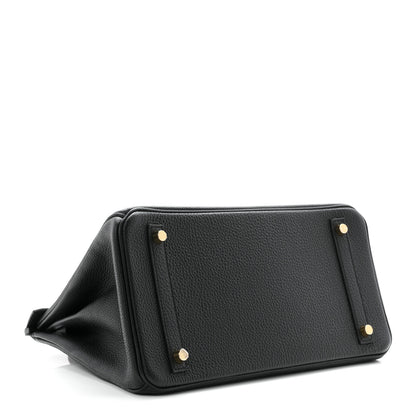 Hermes Togo BIRKIN 30 Black 4 of 11