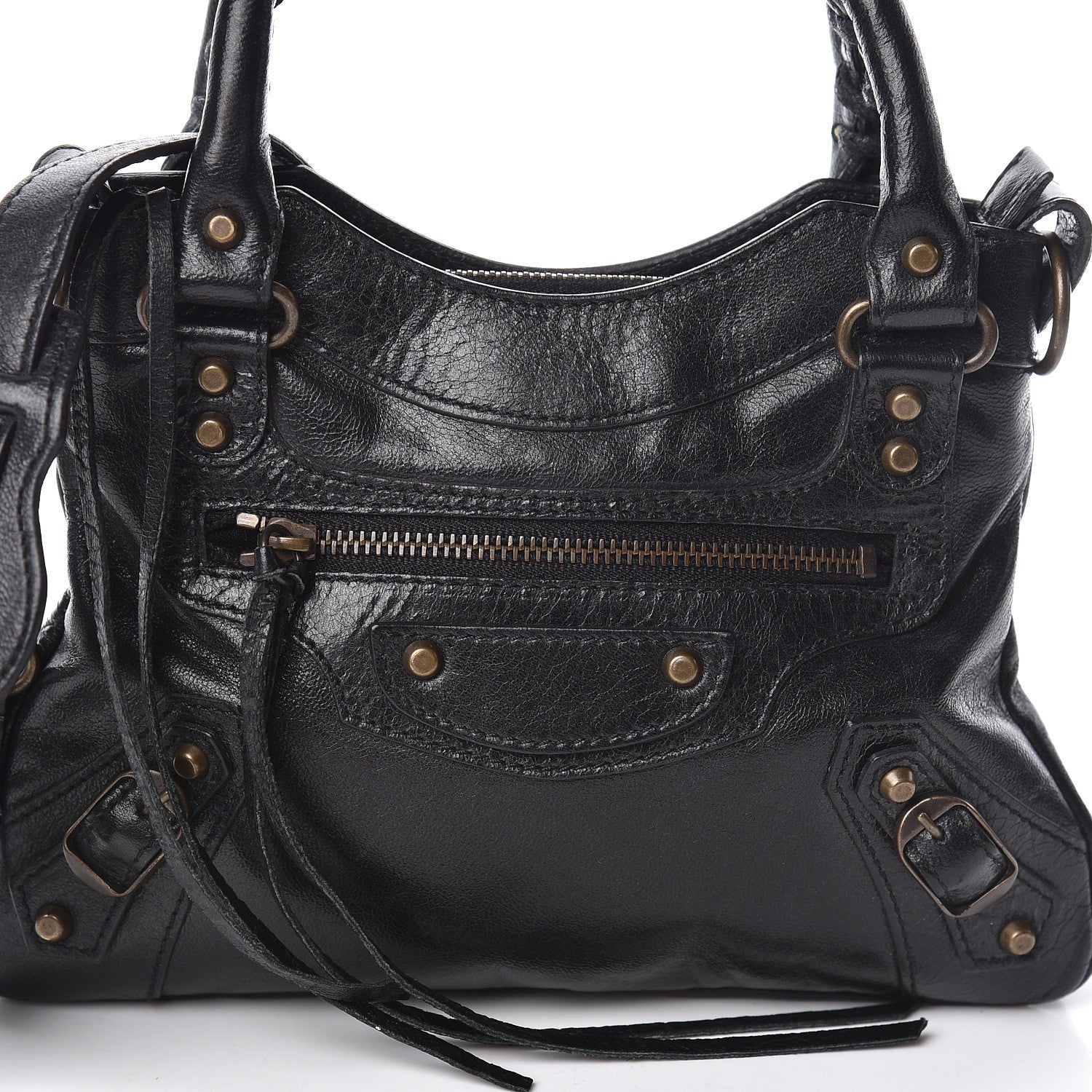 Balenciaga Chevre Mini Classique Black 8 of 10
