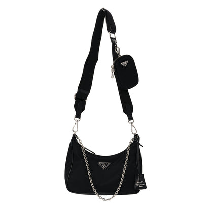 Prada Nylon Re-Edition 2005 Shoulder Bag Black 1 of 11
