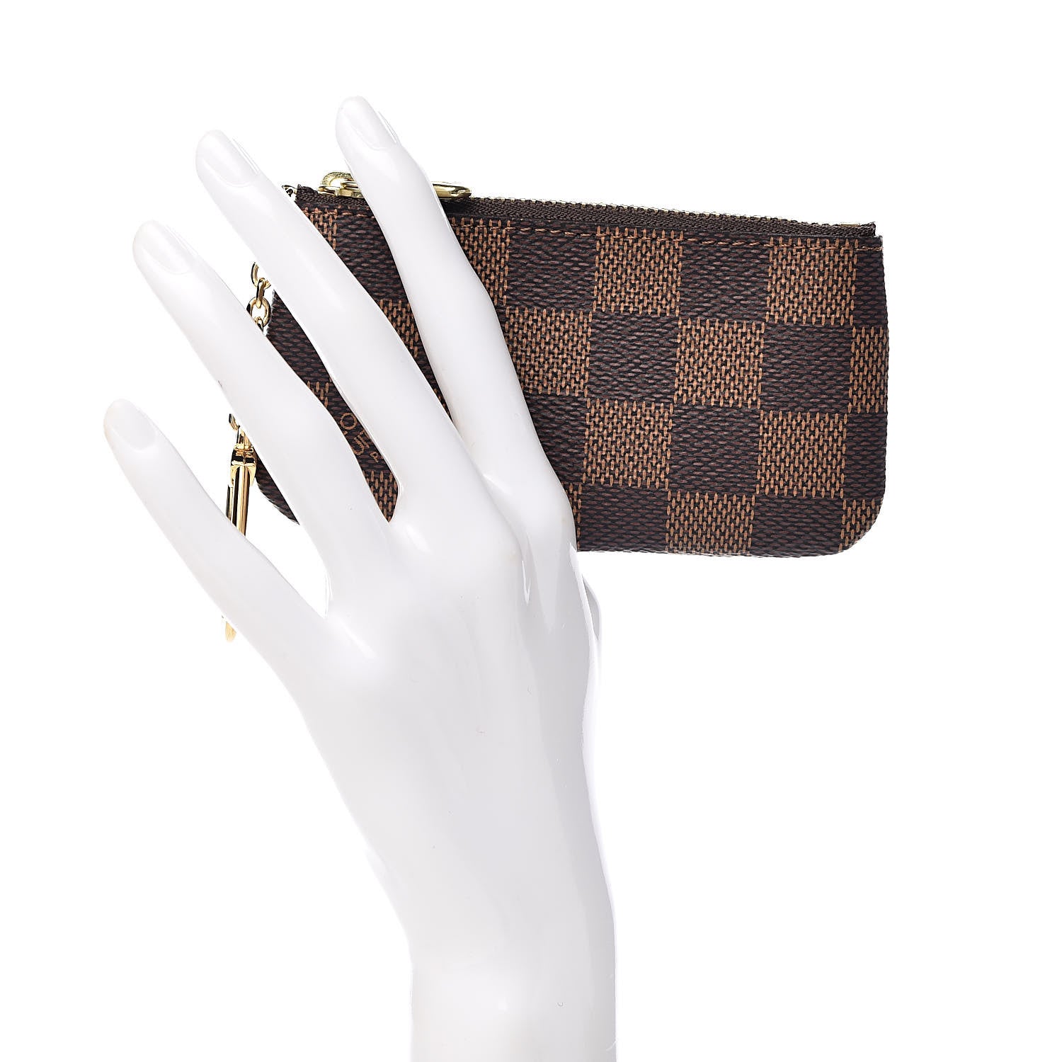 Louis Vuitton Damier Ebene Key Pouch 2 of 7