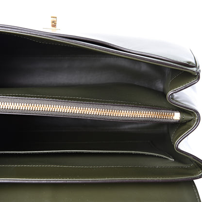 Celine Satinated Calfskin Medium 16 Top Handle Bag Khaki 4 of 10