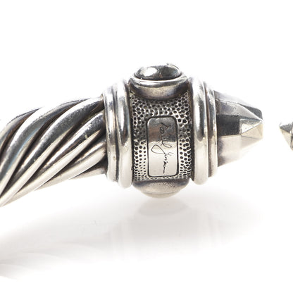 David Yurman Sterling Silver 10mm Renaissance Cable Bracelet 4 of 5
