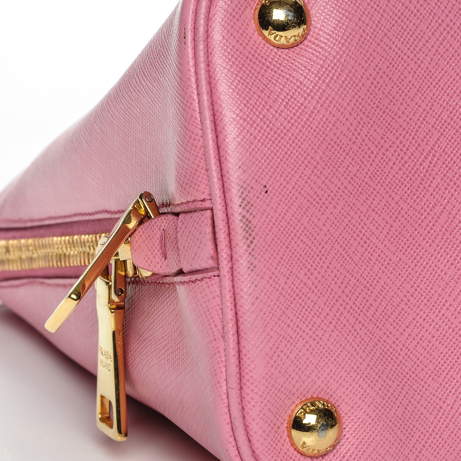 Prada Saffiano Lux Large Promenade Tote Begonia 2 of 12