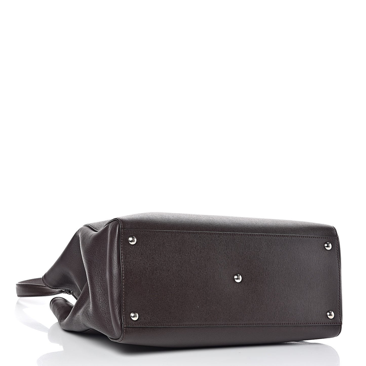 Vitello Elite Regular 2Jours Tote Caffe Noir