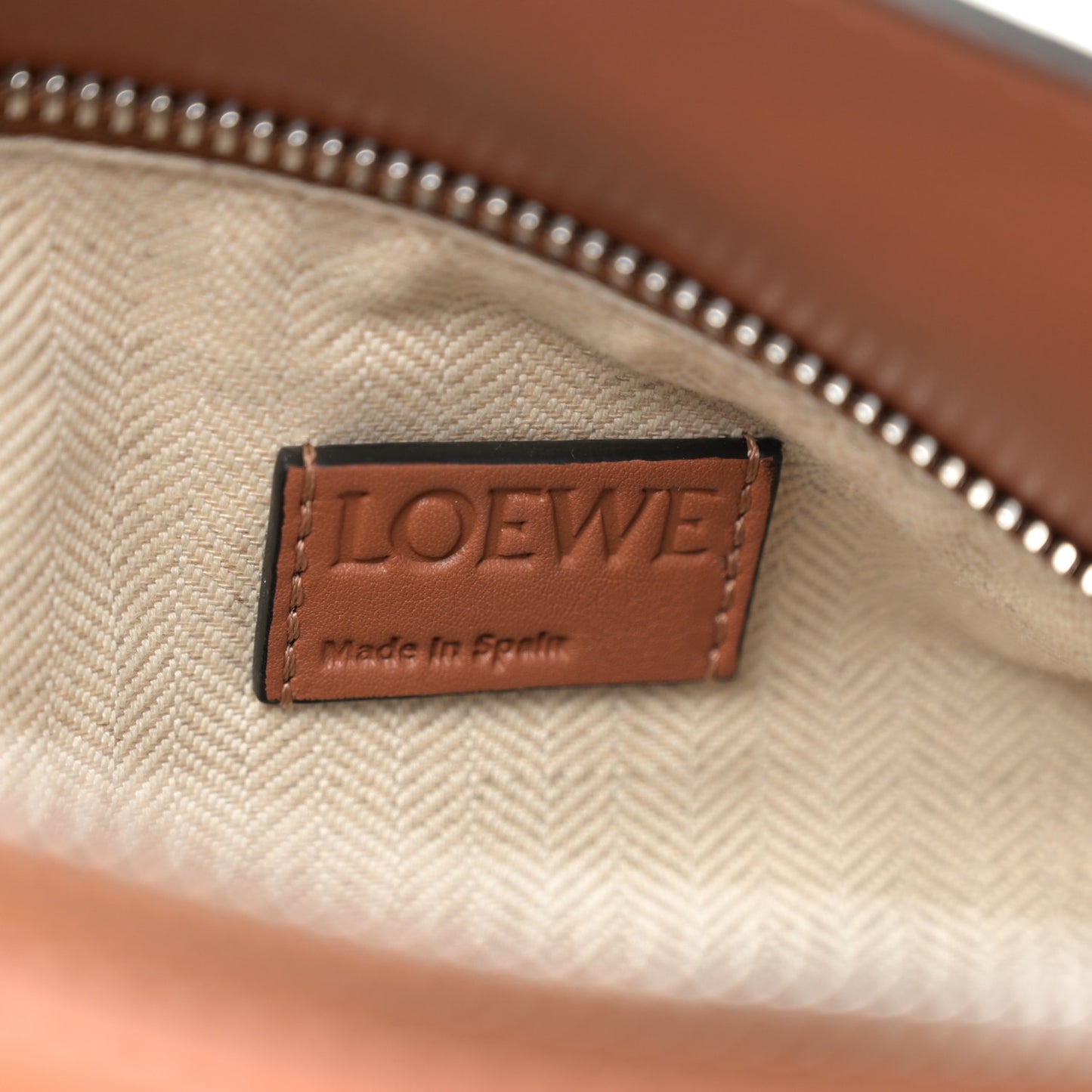 Calfskin Medium Puzzle Bag Tan