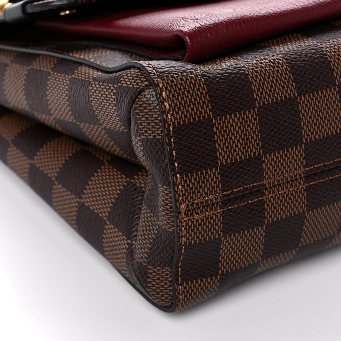 Damier Ebene Vavin PM Bordeaux