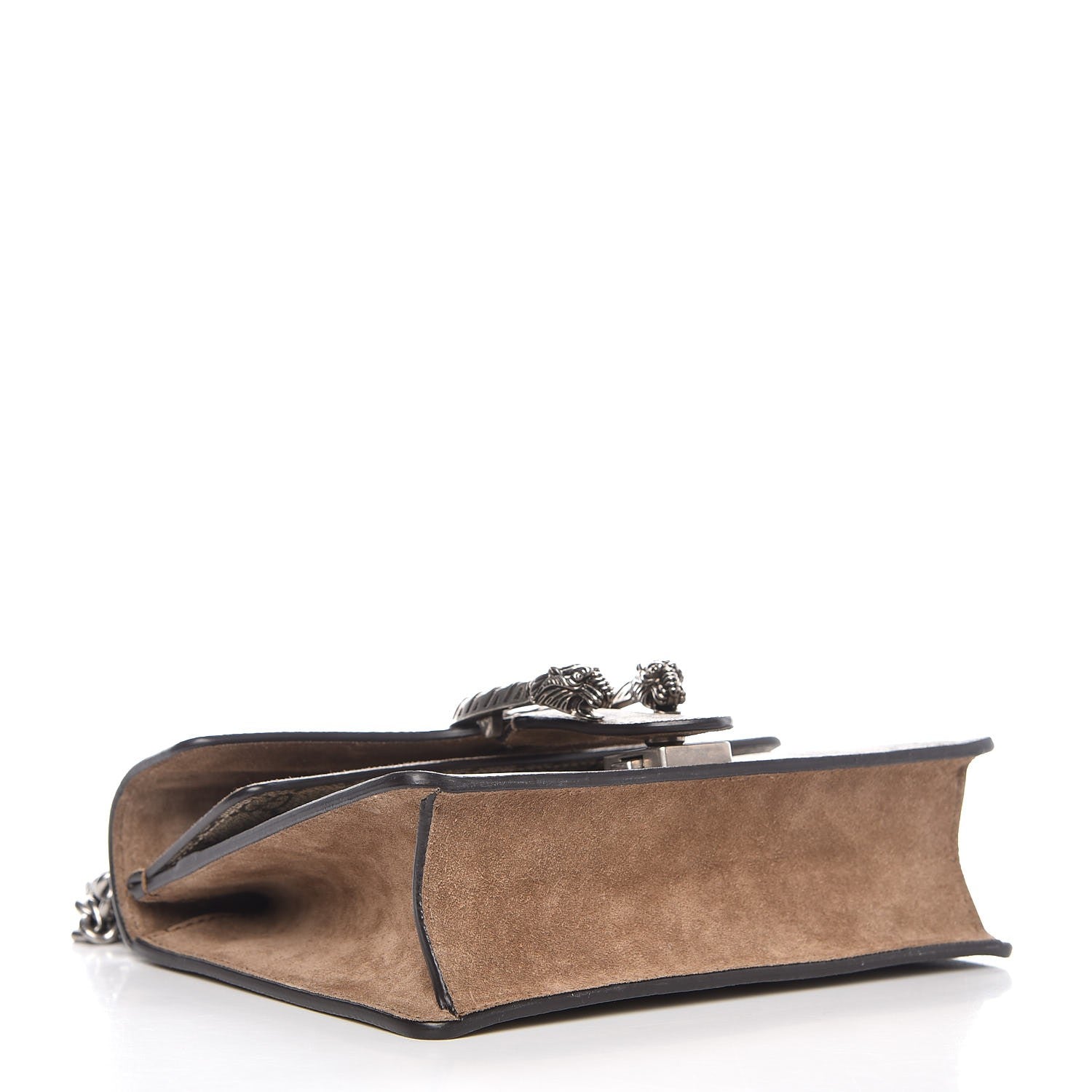 Gucci GG Supreme Monogram Mini Dionysus Shoulder Bag Taupe 4 of 8