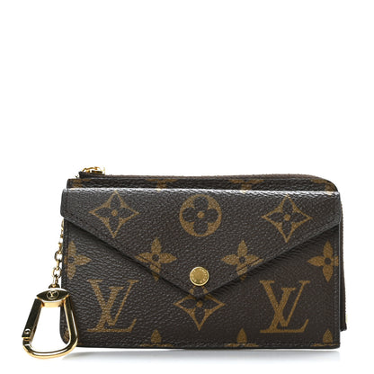 Louis Vuitton Monogram Recto Verso Card Holder Black 1 of 6