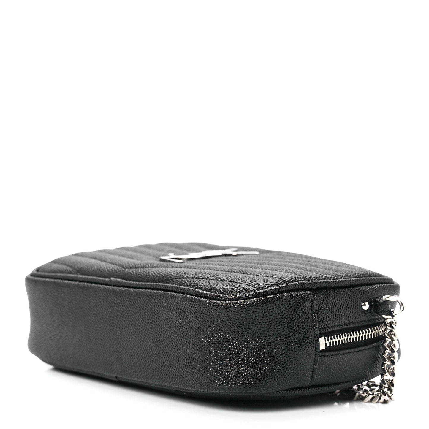 Grain De Poudre Matelasse Monogram Mini Lou Camera Bag Black