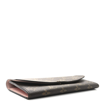 Louis Vuitton Monogram Emilie Wallet Rose Ballerine 4 of 7
