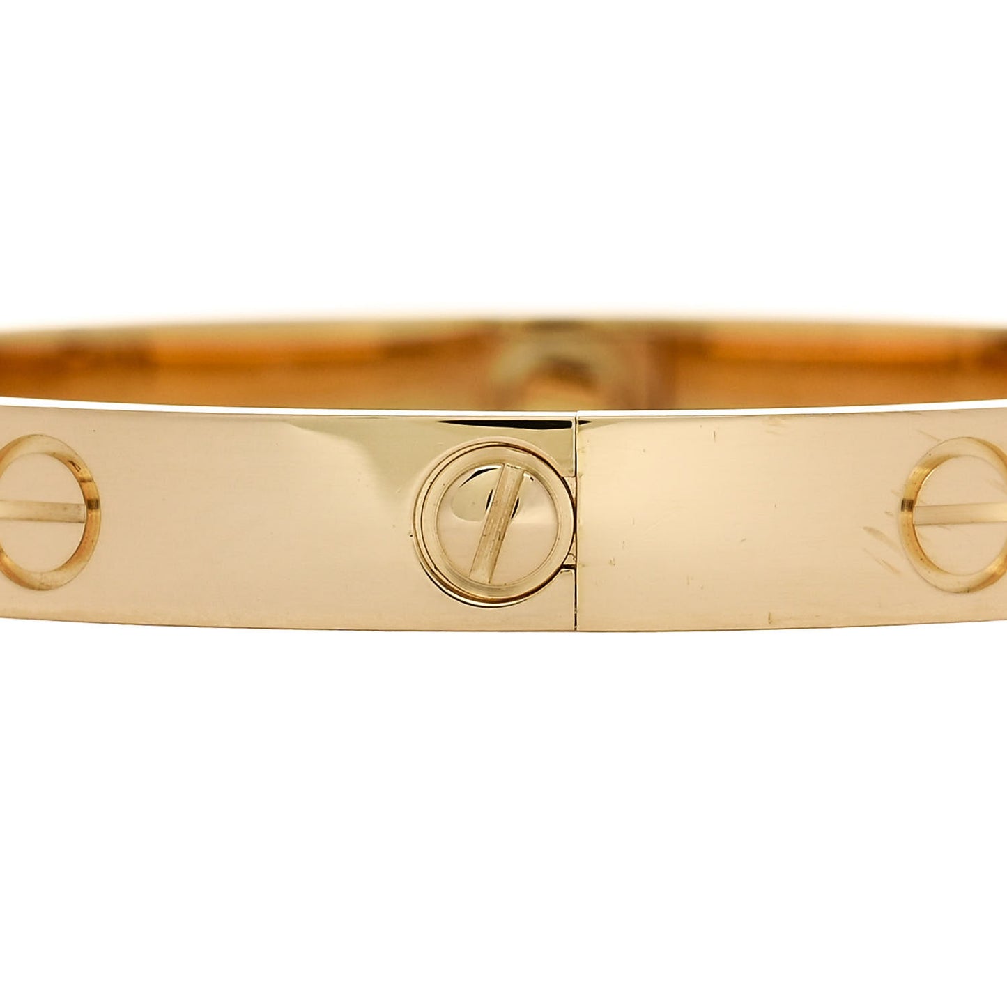 18K Yellow Gold LOVE Bracelet 16
