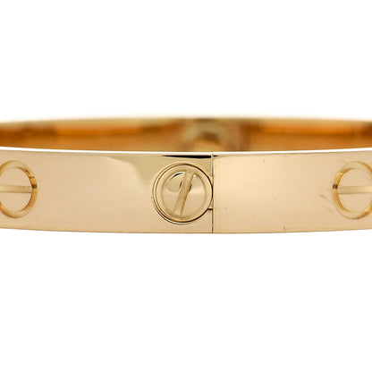 Cartier 18K Yellow Gold LOVE Bracelet 16 5 of 9