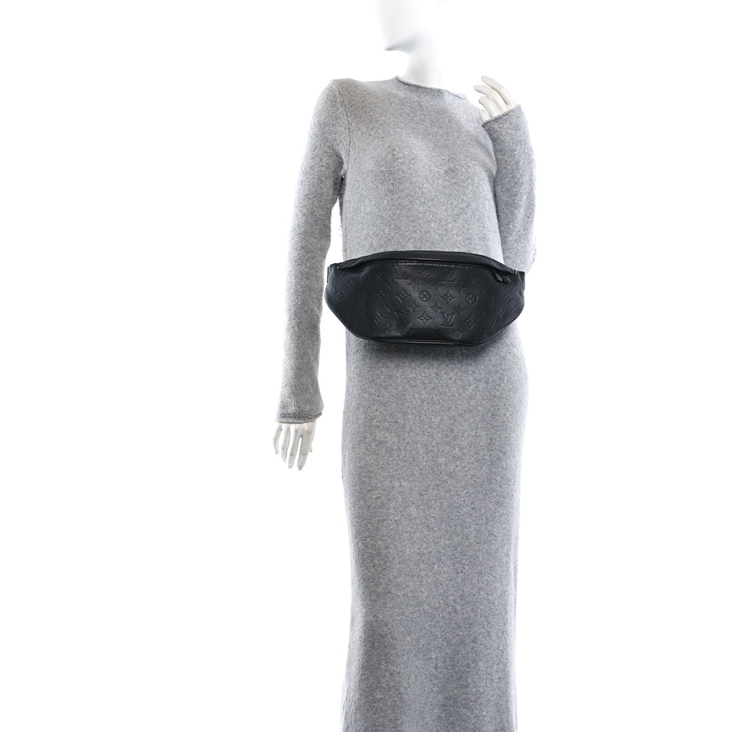 Calfskin Monogram Shadow Discovery Bumbag Black