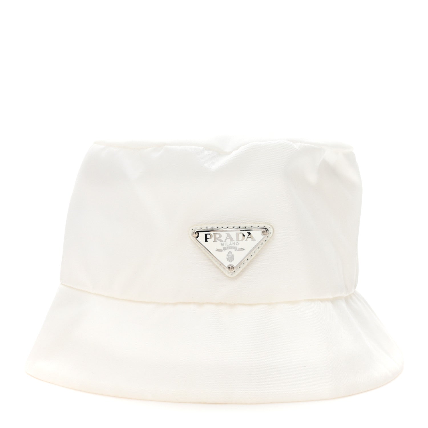 Prada X ADIDAS Re-Nylon Mens Bucket Hat XL White 3 of 8