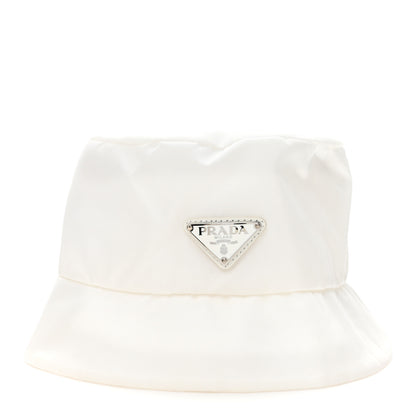 Prada X ADIDAS Re-Nylon Mens Bucket Hat XL White 3 of 8