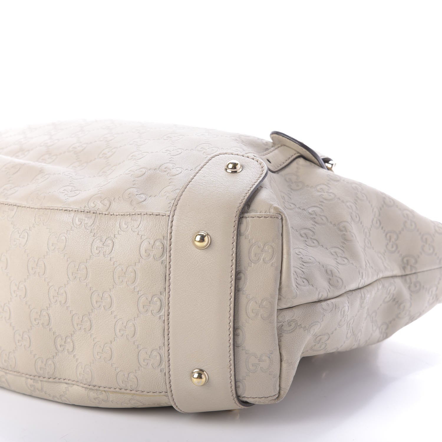 Gucci Guccissima Medium Pelham Shoulder Bag Off White 7 of 9