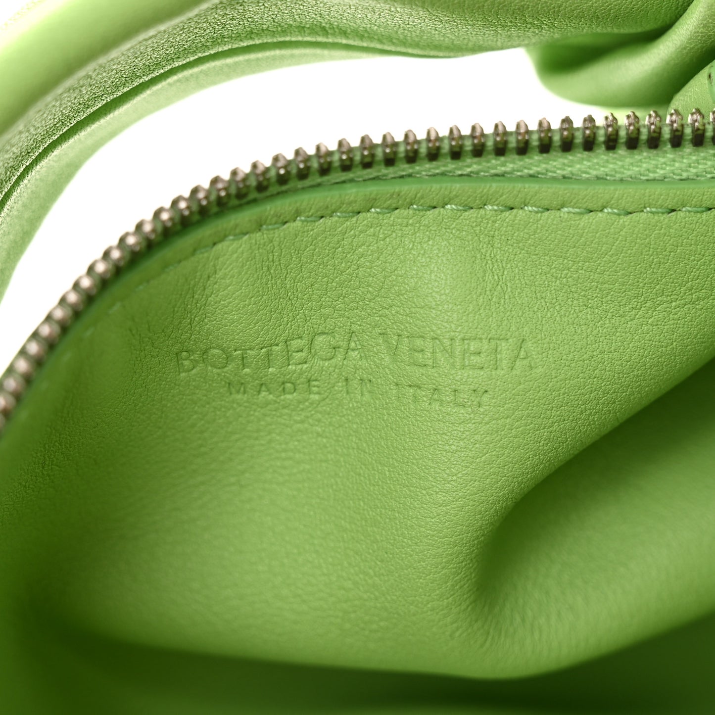 Calfskin Mini Double Knot Bag Pistachio