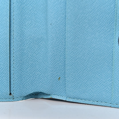 Louis Vuitton Monogram Groom Compact Zip Wallet Blue 13 of 19