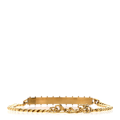Christian Dior Metal J'Adior Star Choker Necklace Aged Gold 3 of 3