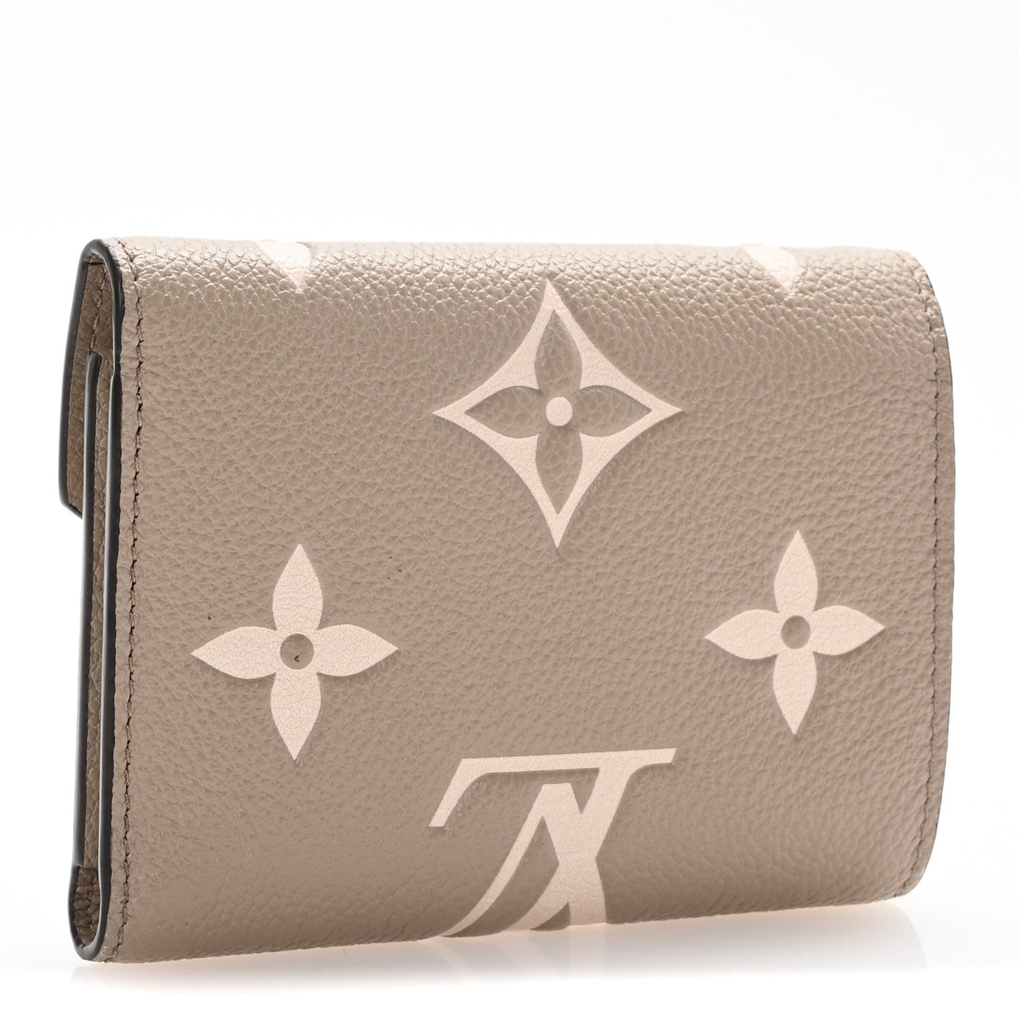 Empreinte Monogram Giant Victorine Wallet Tourterelle Creme