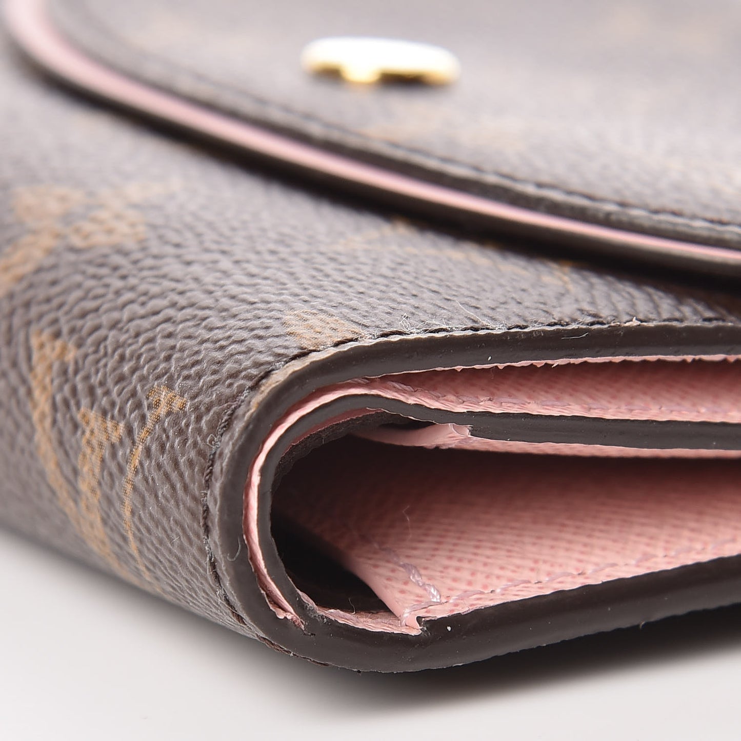 Monogram Ariane Compact Wallet Rose Ballerine