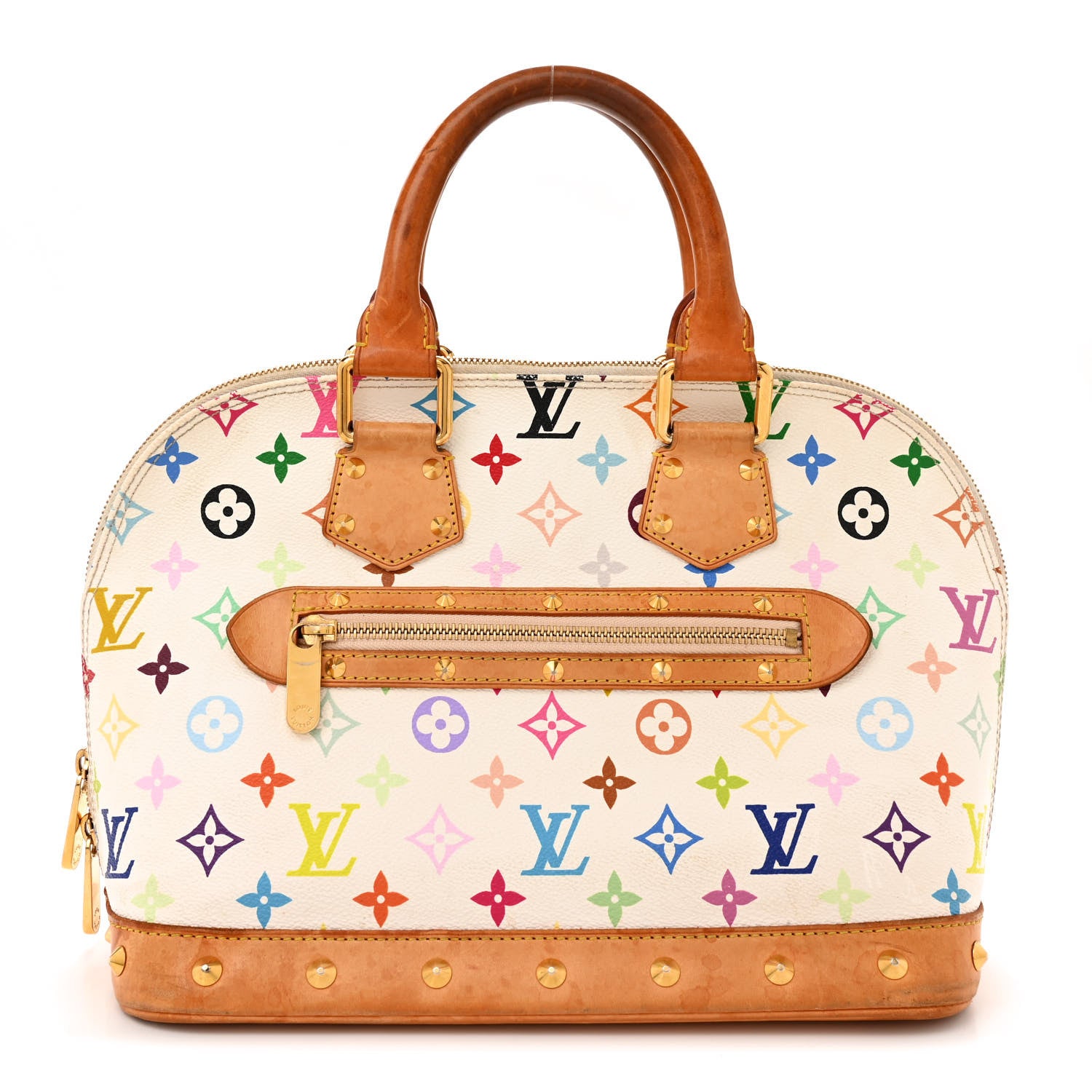 Louis Vuitton Monogram Multicolor Alma White 1 of 13