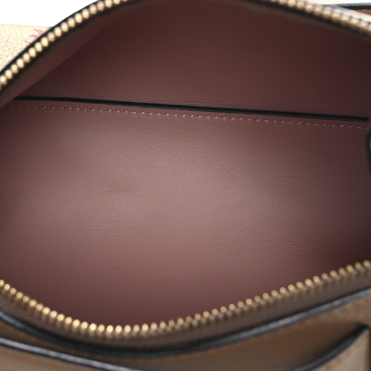 Burberry Grained Calfskin EKD The Barrel Bag Light Camel 5 of 10