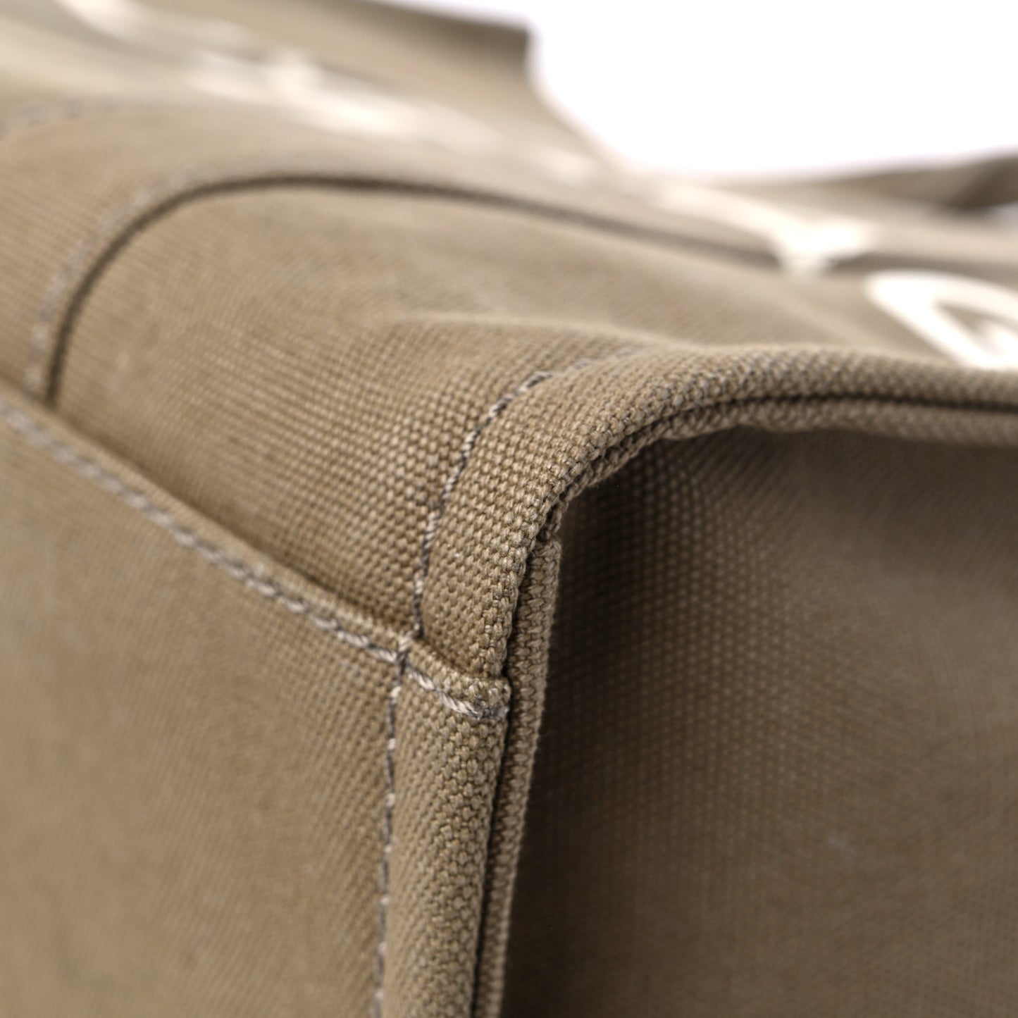 Cotton Canvas Medium The Traveler Tote Bag Slate Green