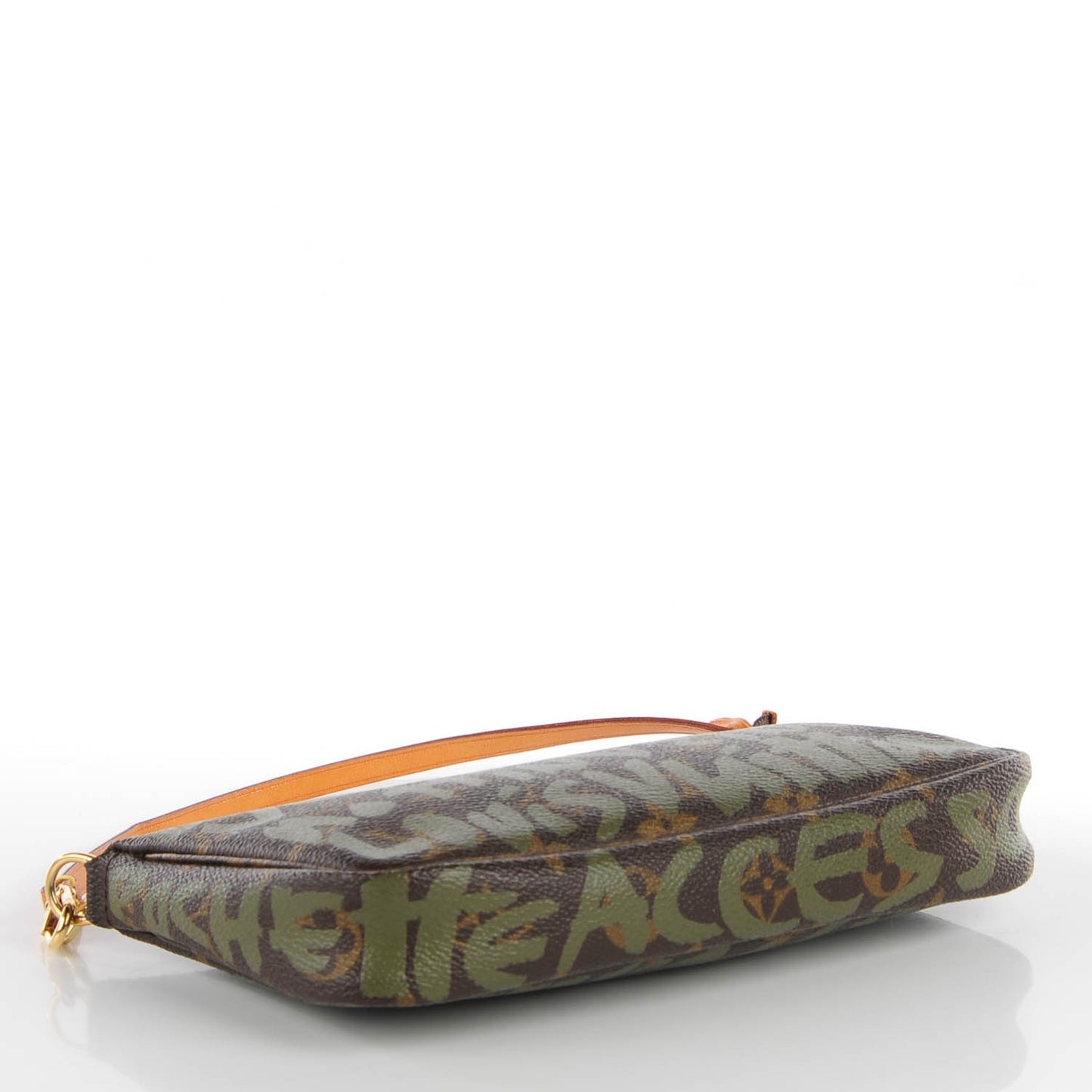 Monogram Graffiti Pochette Accessories Kaki