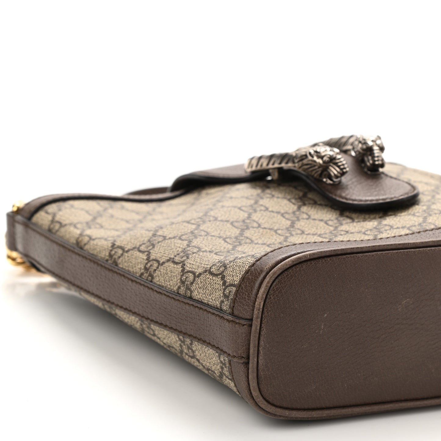 GG Supreme Monogram Medium Dionysus Bucket Bag Beige New Acero