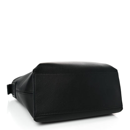 Loewe Supple Smooth Calfskin Jacquard Cubi Crossbody Bag Black 4 of 8