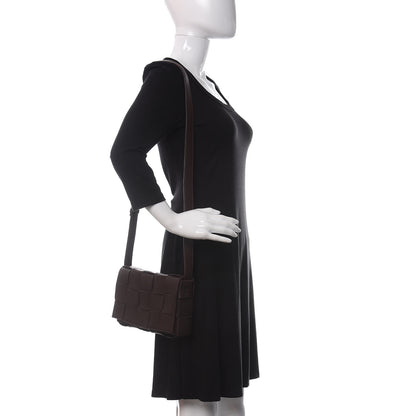 Bottega Veneta Lambskin Maxi Intrecciato Cassette Crossbody Bag Oxblod 2 of 11
