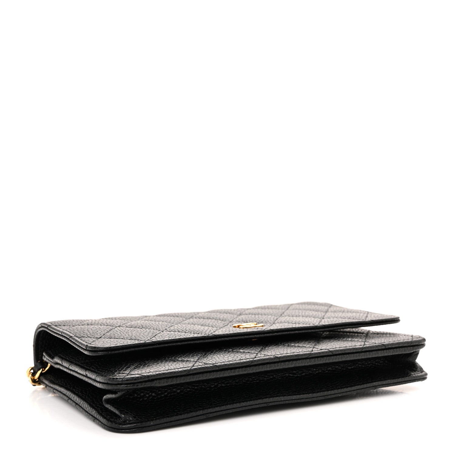 Chanel Caviar Quilted Wallet On Chain WOC Black 4 of 10