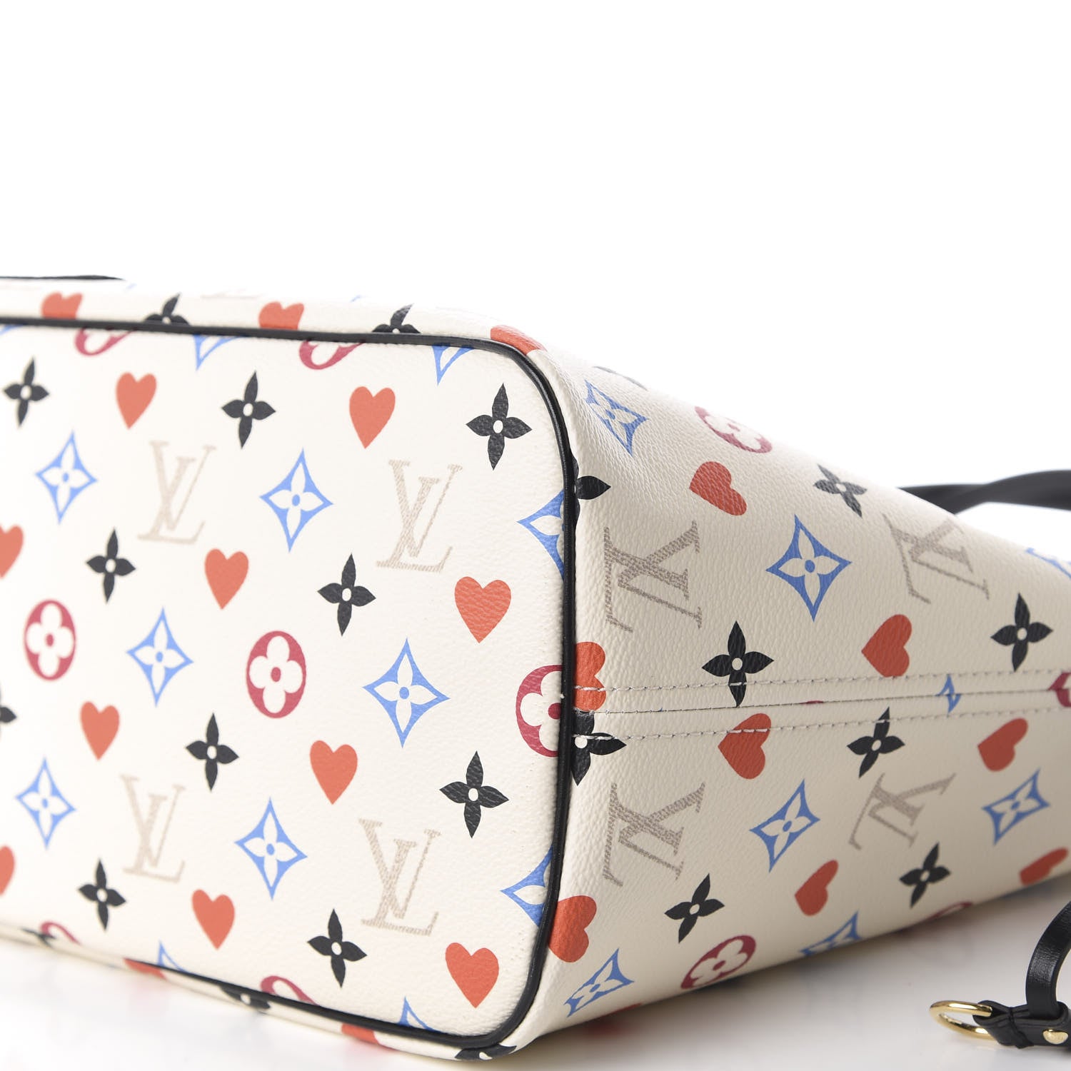 Louis Vuitton Game On Neverfull MM White 7 of 9