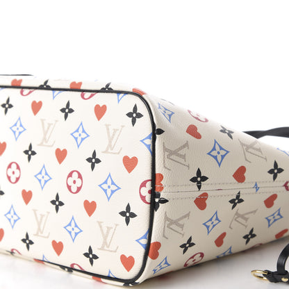 Louis Vuitton Game On Neverfull MM White 7 of 9