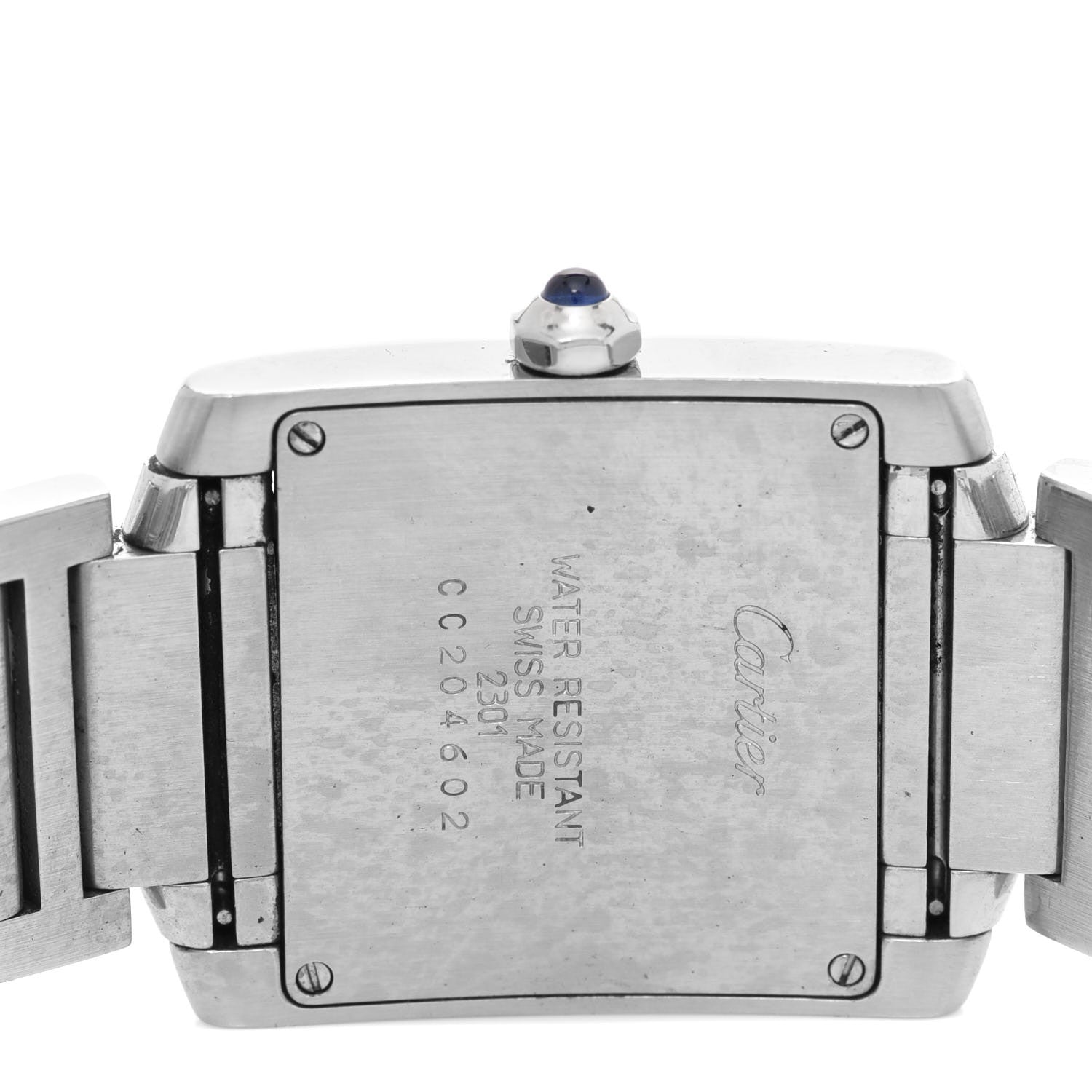 Cartier Stainless Steel 25mm Tank Francaise Quartz Watch 4 of 4
