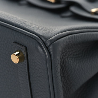 Hermes Togo Birkin 25 Gris Misty 10 of 13