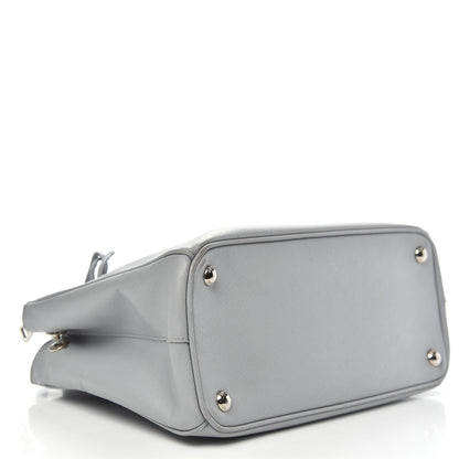 Prada Saffiano Small Galleria Double Zip Tote Nube 5 of 16