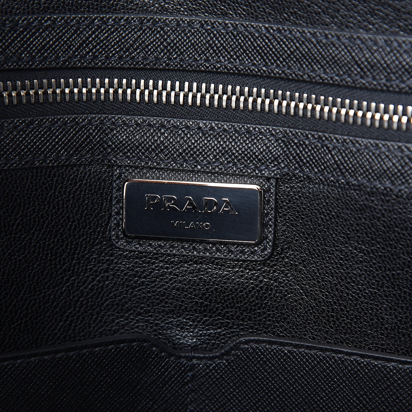 Saffiano Travel Briefcase Bluette