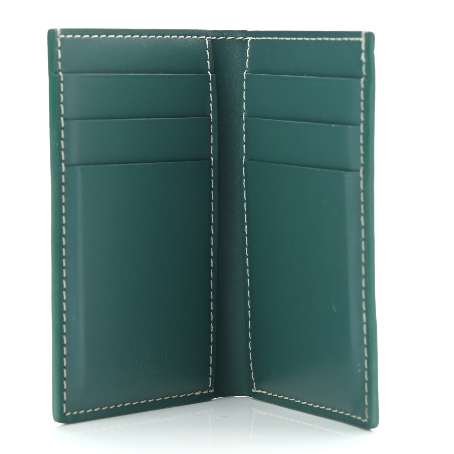 Goyardine Saint Pierre Card Holder Green