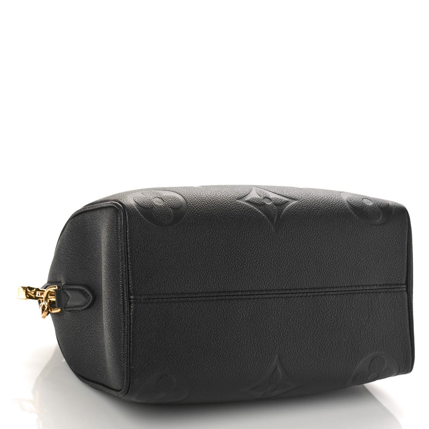 Louis Vuitton Empreinte Monogram Giant Speedy Bandouliere 25 Black 4 of 8